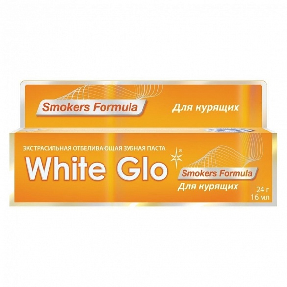 Зубная паста White Glo 24,0 отбеливающая для курильщиков